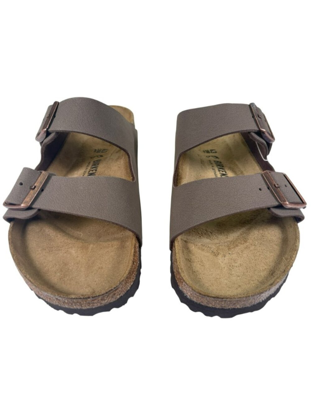 Birkenstock Arizona BS Mocca Mens Regular Fit Leather Sandals Men's Size 10 NEW - Picture 5 of 11